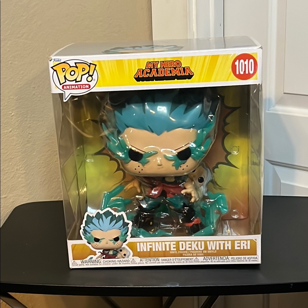 Funko Pop 10 inch Jumbo Infinite Deku with Eri Figure